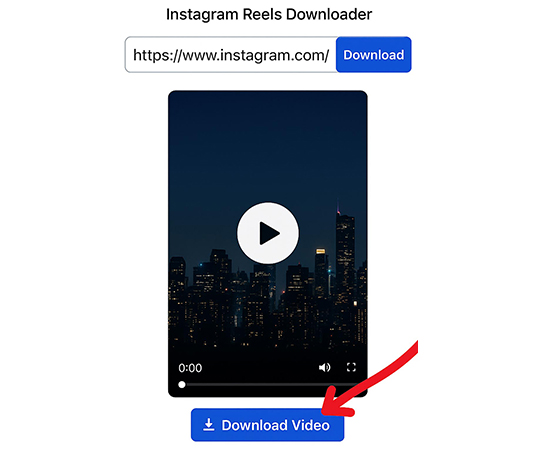 How to download reels video from instagram